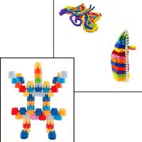 HEXA BLOCKS TOY 120 PC BUILDING CONSTRUCTION TOY SET (3909)