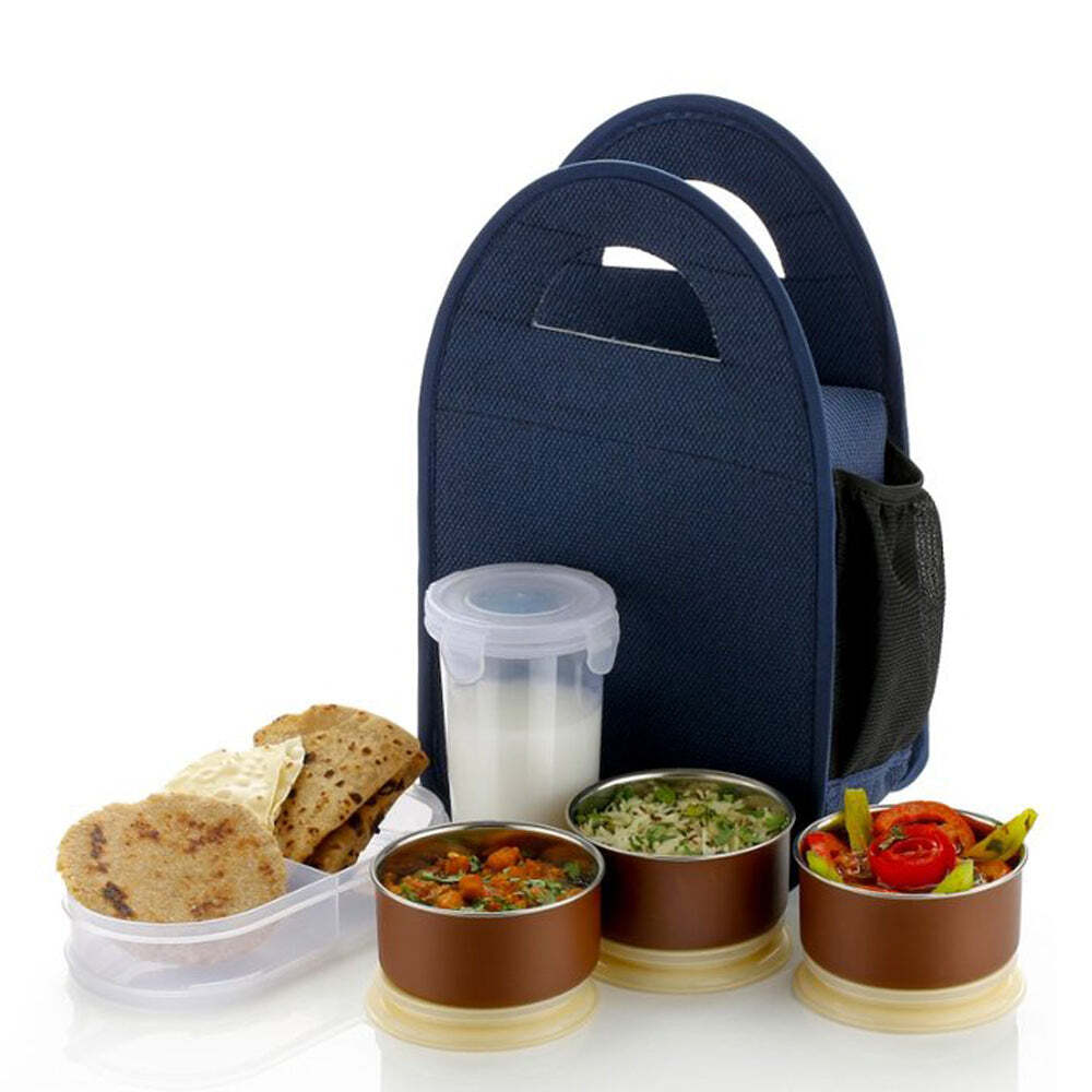 STEEL LUNCH BOX SET(0128)