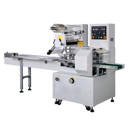 Automatic Candy Wrapping Machine - 2 HP, Gray Color | Electric Powered, Industrial Use, Painted Surface Finish, Warranty Included