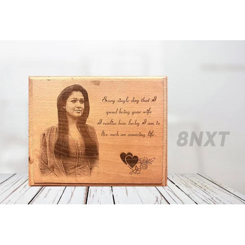 Wooden Engraved Frame