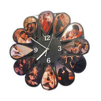 Sublimation Wall Clock - Durable Plastic, Customizable Size | Polished Surface, Lightweight, Easy To Clean, Stylish Timekeeping Solution