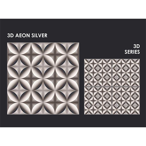 3D Aeon Silver Series GVT Tiles