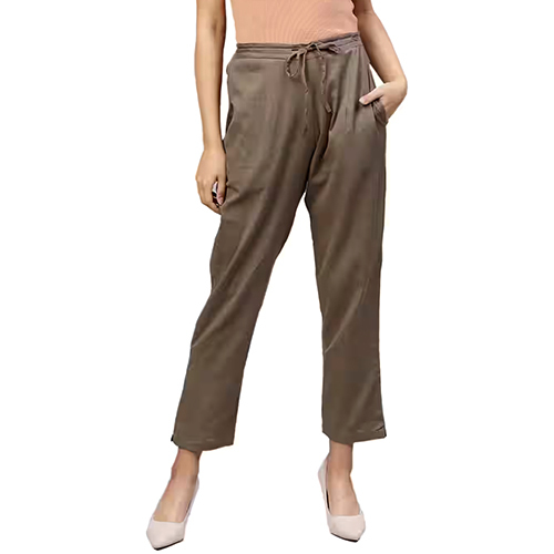 Indian Ladies Brown Trousers