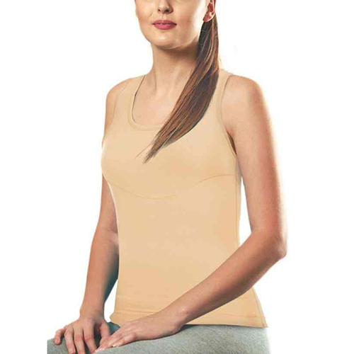 Beige Tynor Compression Garment Sleeveless Vest