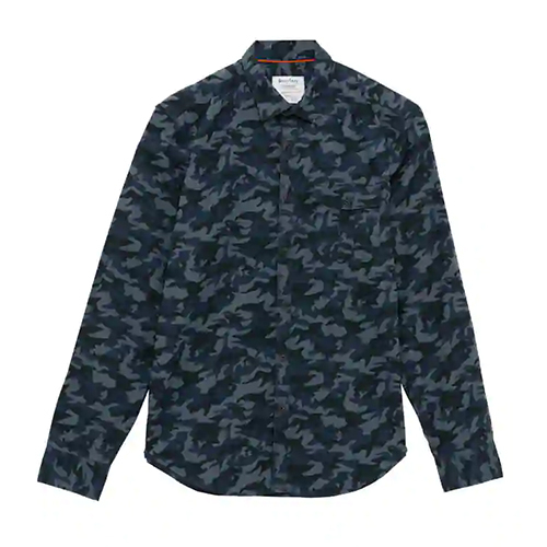 Blue Mens Full Sleeve Shirt