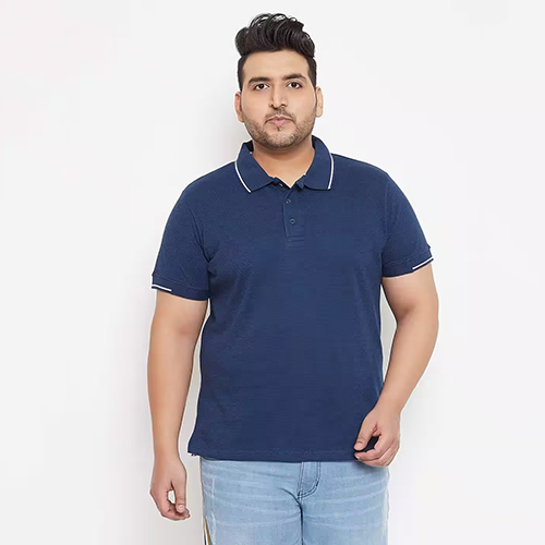 Breathable Mens Casual Navy Blue T-Shirts