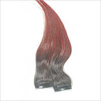 Clip In Strak Burgundy And Black Mixed Color - Hair Extension Type: Clip-In