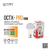 OCT XPRO Motion Sensor LED Bulb Automatic Sensor Enabled Dimmable LED Bulb 15W