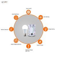 OCT-X Radar Motion Sensor LED Bulb