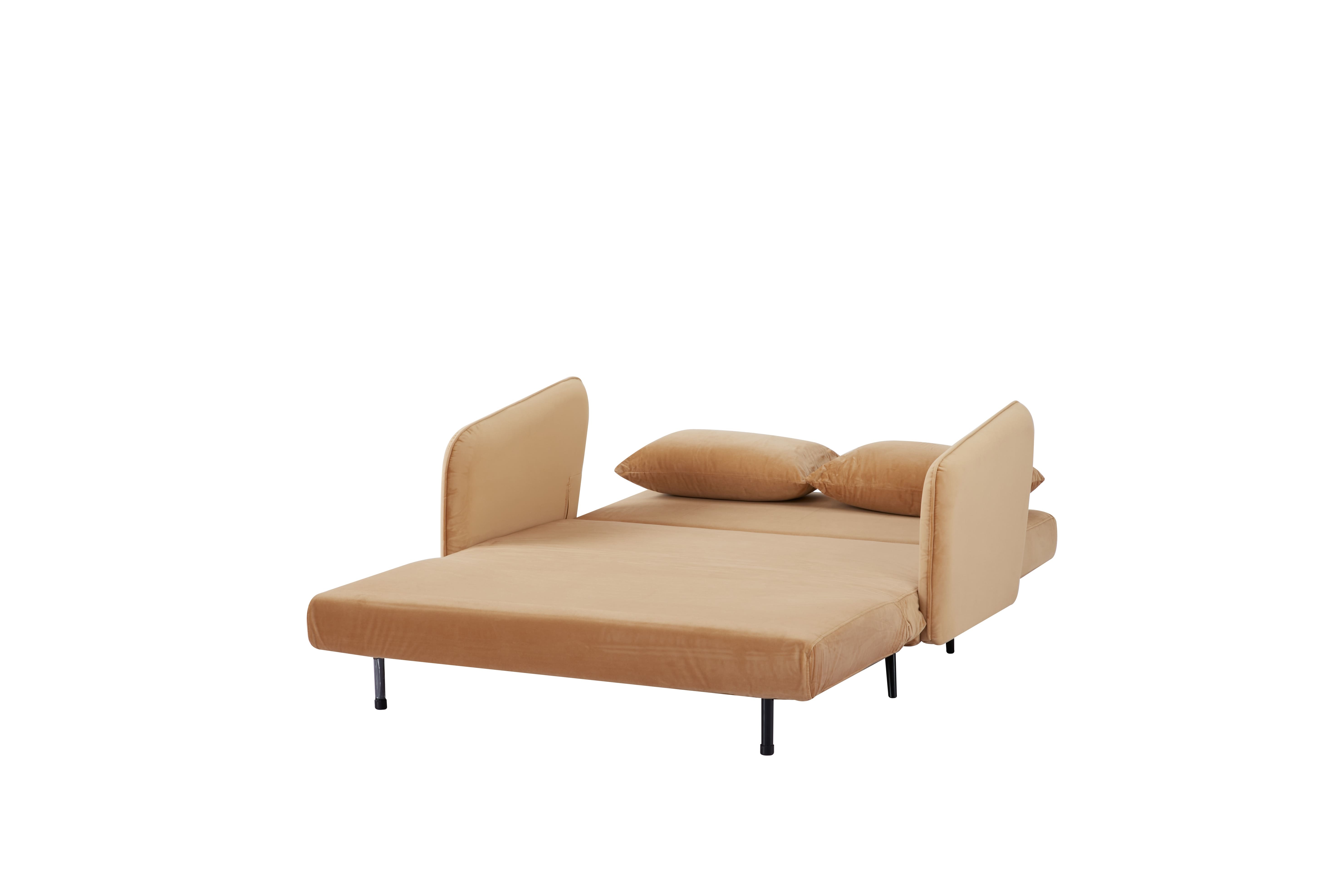 Pulse Sofa Cum Bed in Brown Colour