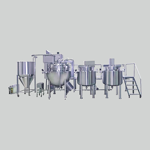 Ointment Plant - Stainless Steel, Semi-Automatic Operation | Reliable Efficiency for Optimal Performance