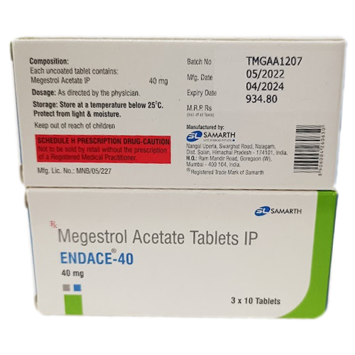 40 mg Endace Tablets