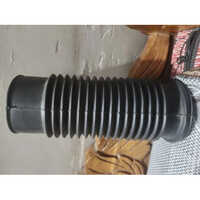 High Quality Rubber Bellows - Natural Rubber, Round Style, Matte Black | Superior Noise And Vibration Control, Durable And Abrasion-resistant
