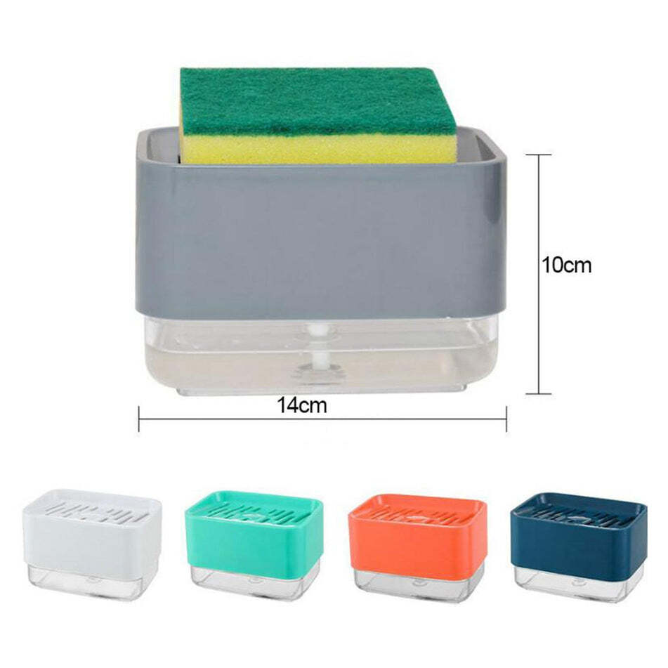 SOAP DISPENSER 2 IN 1 USED AS A SOAP HOLDER (6206)