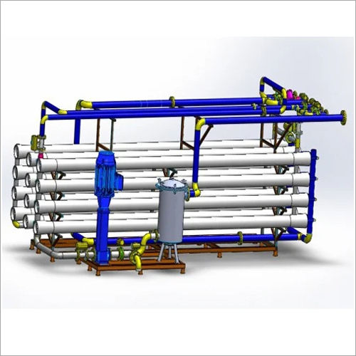 Semi Automatic Reverse Osmosis Plant