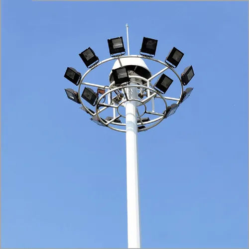 Metal Polygonal High Mast Lighting Pole