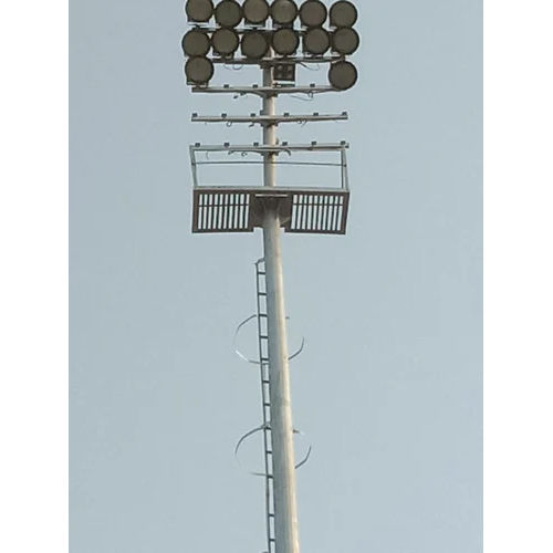 Silver Stadium Mast Pole