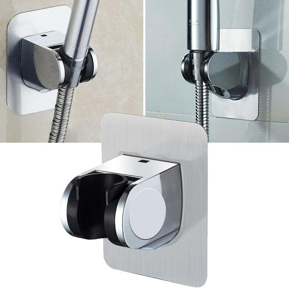 ADHESIVE HANDHELD SHOWER HEAD HOLDER (6255)