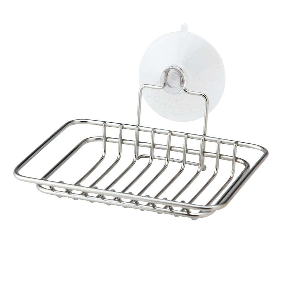 WALL MOUNTED STEEL SOAP HOLDER DISH CASE 13CM (5193)