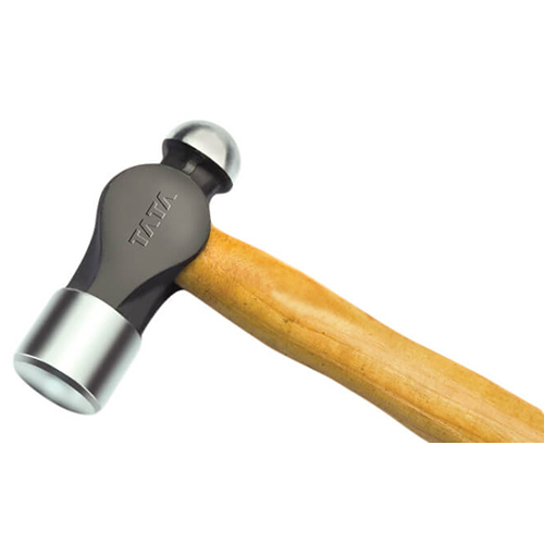 Silver-Brown Wooden Handle Hammer