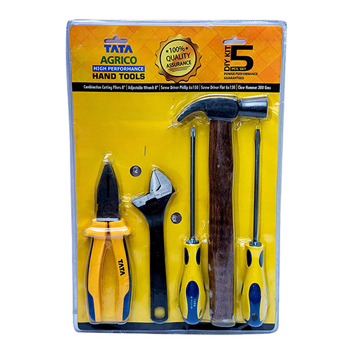 Silver-Yellow-Blue Tool Kit