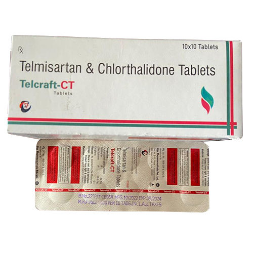 Telmisartan And Chlorthalidone Tablets General Medicines