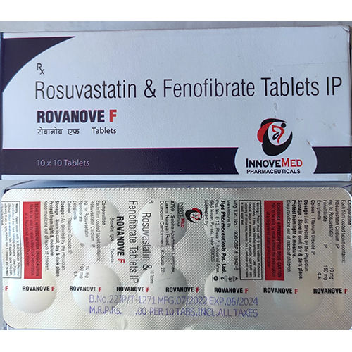 Rosuvastatin And Fenofibrate Tablets IP