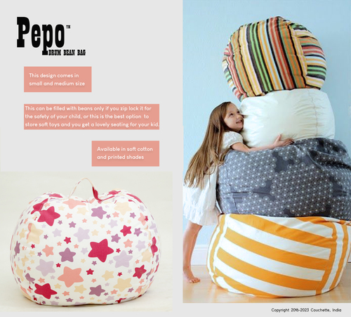 Pepo Drum Bean Bag Length: 70 Centimeter (Cm)