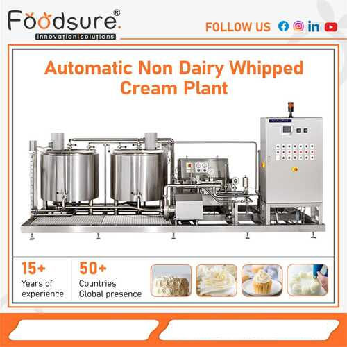 Non Dairy Whipped Cream machine
