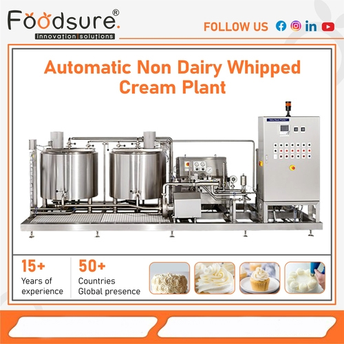 Non Dairy Whipped Cream Plant