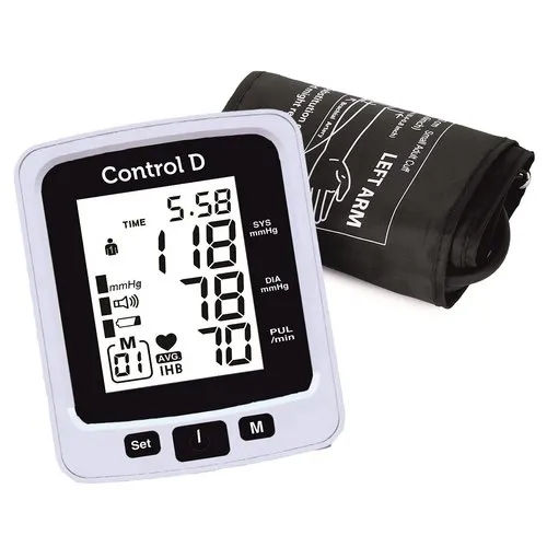 White Digital Blood Pressure Machine