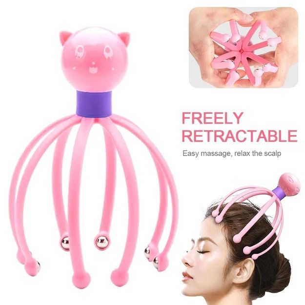 HEAD MASSAGER OCTOPUS