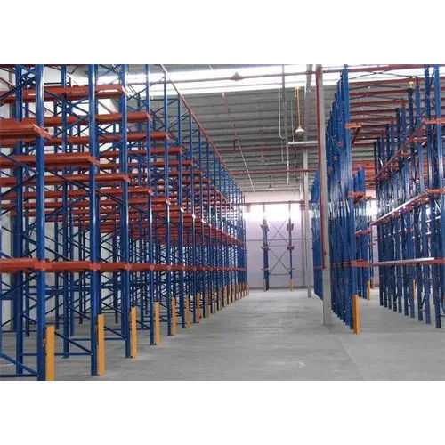 Blue Cold Storage Racks