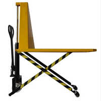 Black And Yellow High Lift Pallet Truck