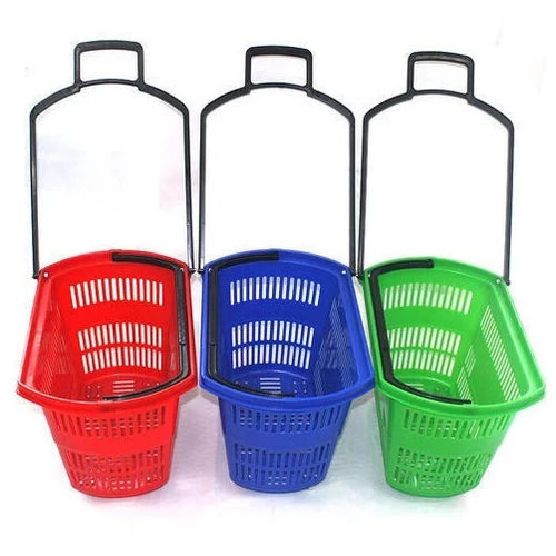 Plastic Shopping Trolley