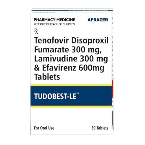 Tenofovir Disoproxil Fumarate Lamivudine and Efavirenz Tablets