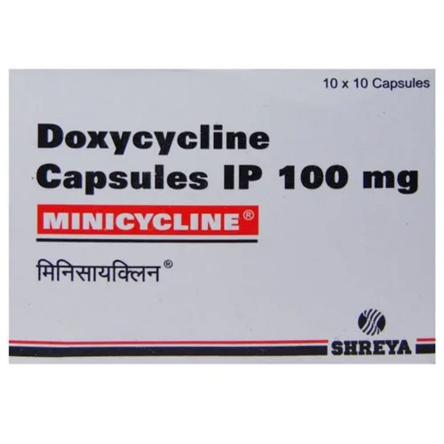 100mg Doxycycline Capsules IP
