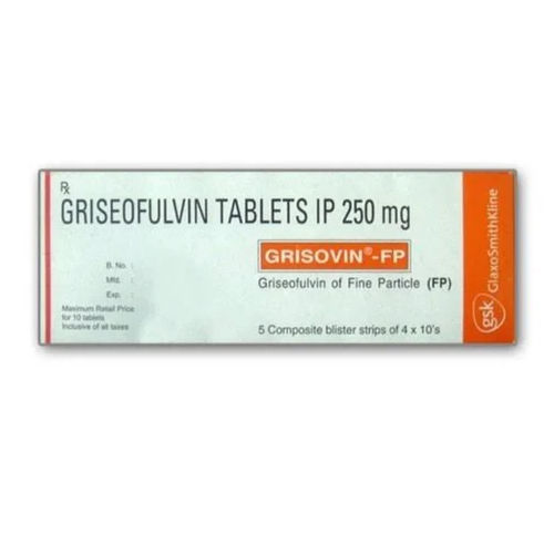 250Mg Griseofulvin Tablets Ip General Medicines