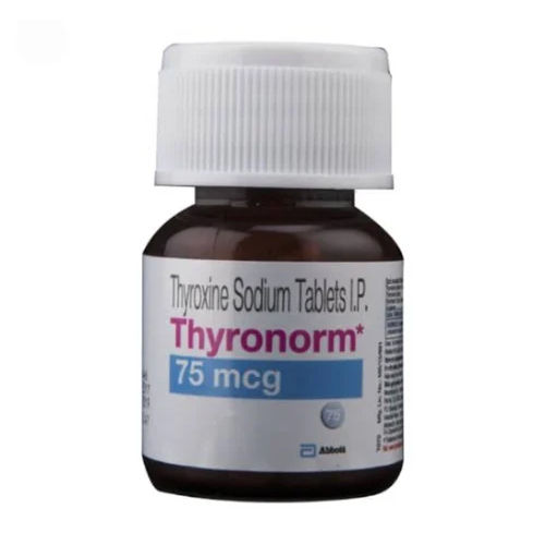 75Mg Thyroxine Sodium Tablets Ip General Medicines