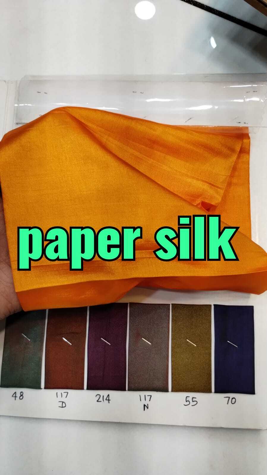 Paper Silk Fabric