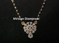 Natural Diamond Light Weight Mangalsutra