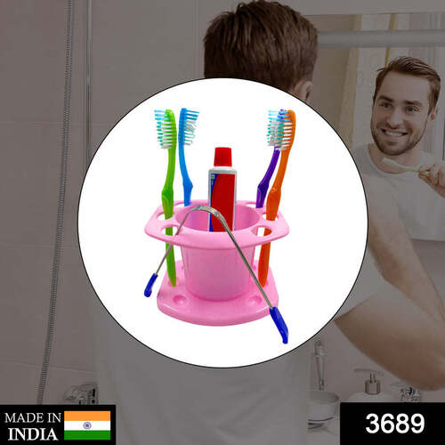 TOOTHBRUSH HOLDER BATHROOM PLACES FOR HOLDING AND STORING TOOTHBRUSHES AND TOOTHPASTES (3689)