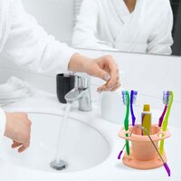 TOOTHBRUSH HOLDER BATHROOM PLACES FOR HOLDING AND STORING TOOTHBRUSHES AND TOOTHPASTES (3689)