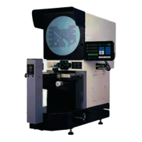 CPJ-3020W Long Stroke Horizontal Profile Projector Optical Measuring Comparator