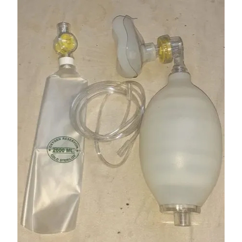 Silicon Resuscitator For Artificial Respiration