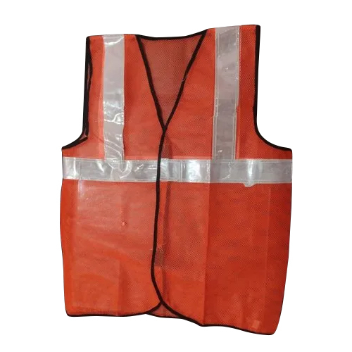 Net Type Safety Jacket - Durable Polyester Fabric , Unisex Reusable Design for Security Purpose