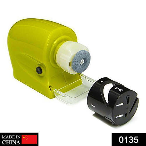 CORDLESS MOTORIZED KNIFE BLADE SHARPENER TOOL(0135)