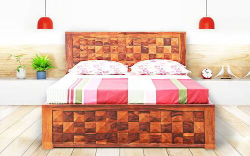 Scott Queen Size Bed Without Storage