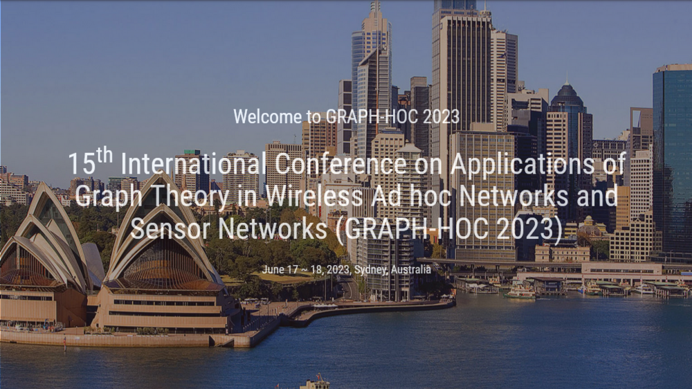 International Conference on Applications of Graph Theory in Wireless Ad hoc Networks and Sensor Networks