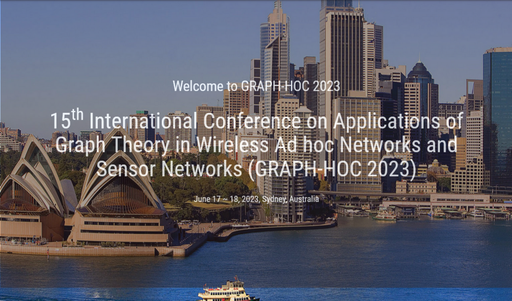 International Conference on Applications of Graph Theory in Wireless Ad hoc Networks and Sensor Networks (GRAPH-HOC)
